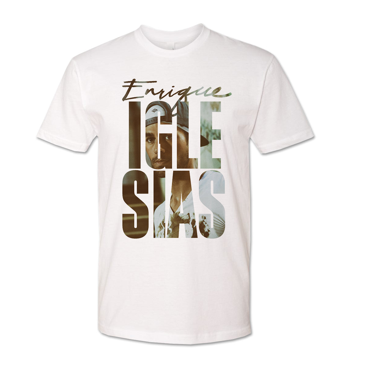 Unisex Photo Text Tee